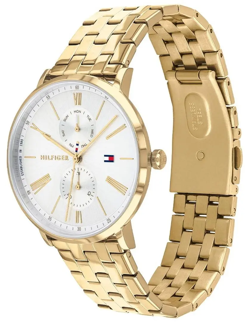Ceas de mana Tommy Hilfiger Jenna 1782069 (Gold) - 2