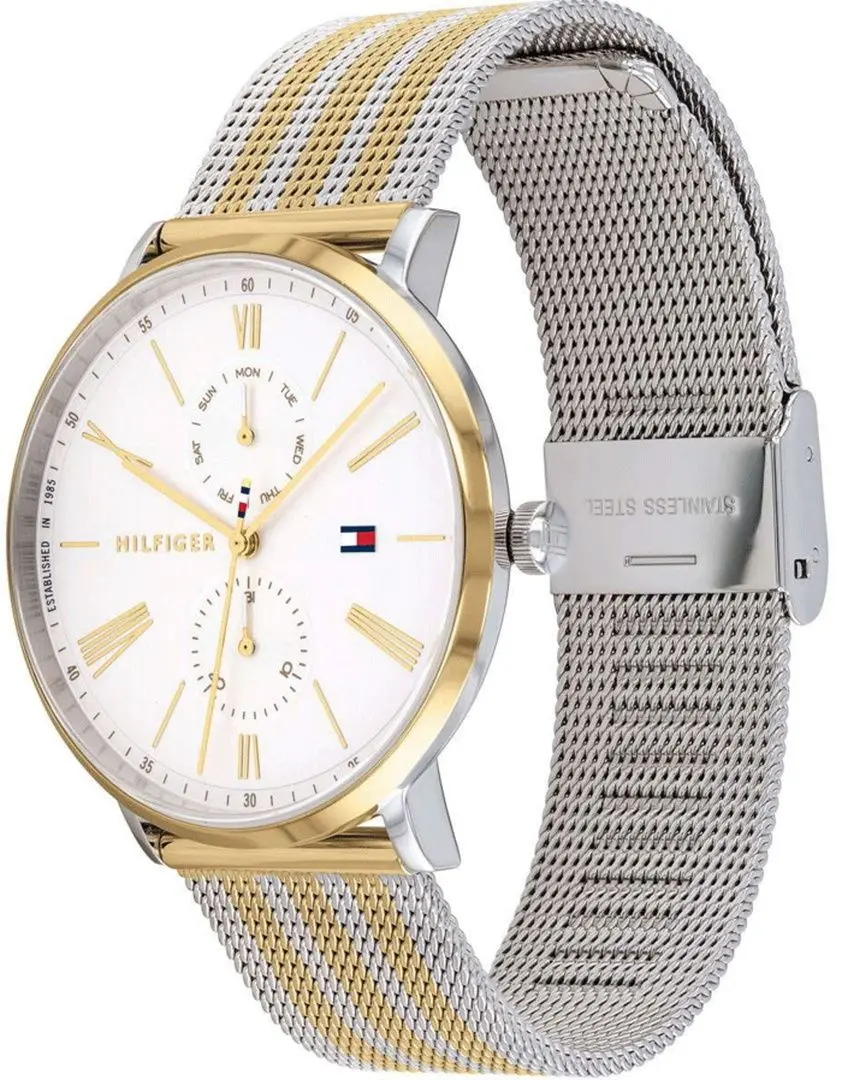 Ceas de mana Tommy Hilfiger Jenna 1782074 (Silver/Gold) - 2