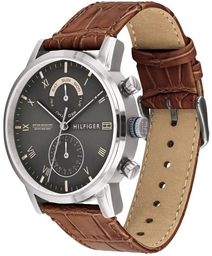 Наручные часы Tommy Hilfiger Kane 1710398 (Brown/Silver) - 2