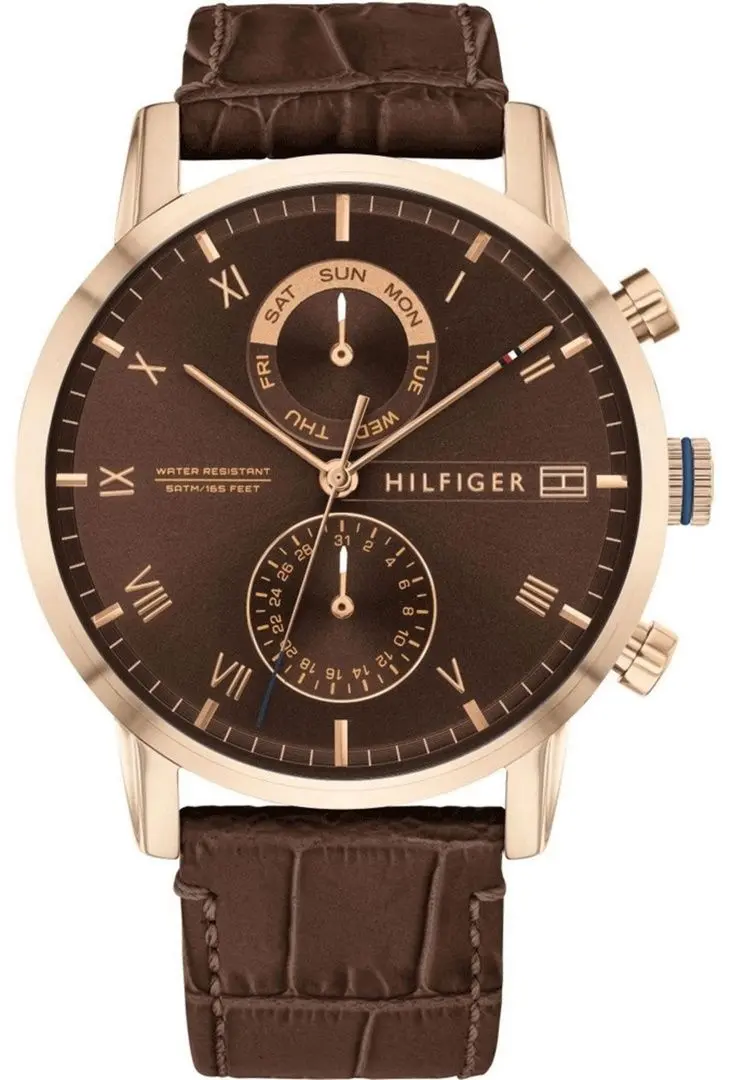 Наручные часы Tommy Hilfiger Kane 1710400 (Brown/Rose Gold)
