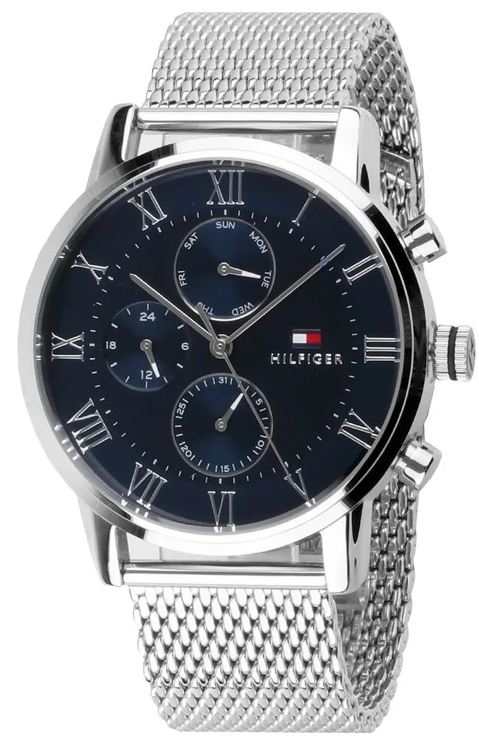 Наручные часы Tommy Hilfiger Kane 1791398 (Silver/Blue)