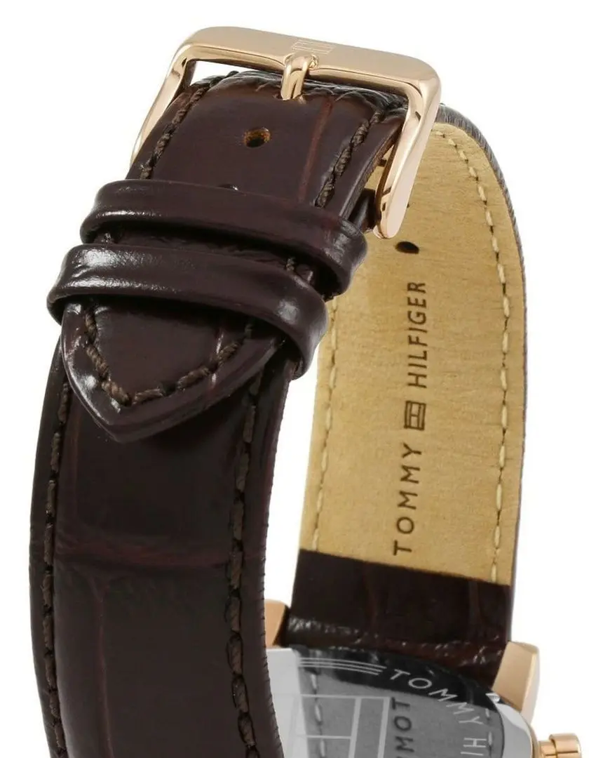 Ceas de mana Tommy Hilfiger Kane 1791399 (Brown/Rose Gold) - 6