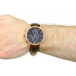 Ceas de mana Tommy Hilfiger Kane 1791399 (Brown/Rose Gold) Thumb