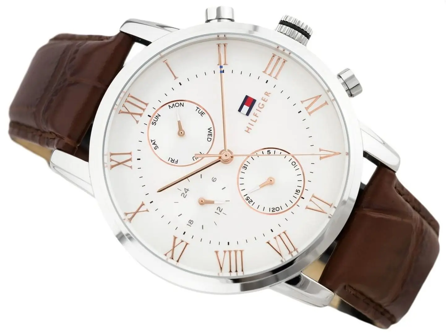 Наручные часы Tommy Hilfiger Kane 1791400 (Brown/Silver) - 4