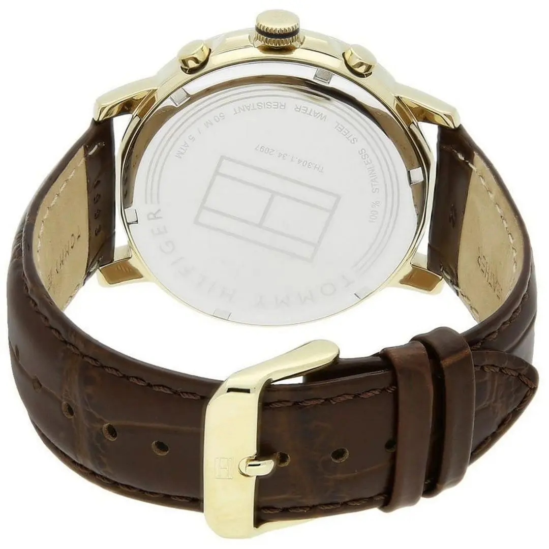 Наручные часы Tommy Hilfiger Keagan 1791291 (Brown/Gold) - 4
