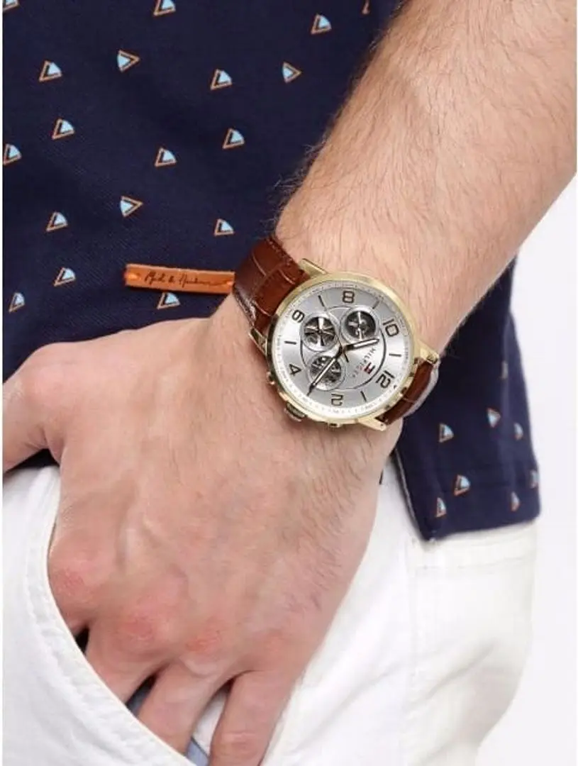 Наручные часы Tommy Hilfiger Keagan 1791291 (Brown/Gold) - 7