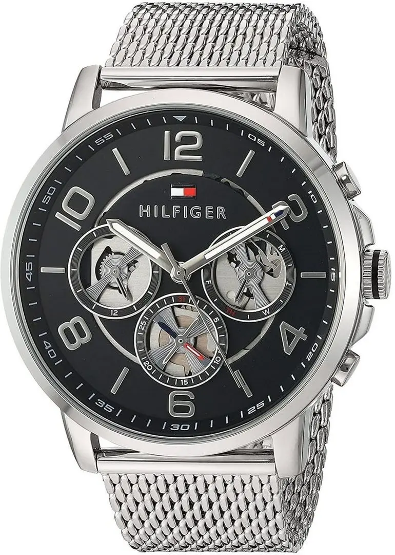 Наручные часы Tommy Hilfiger Keagan 1791292 (Silver/Black) - 2