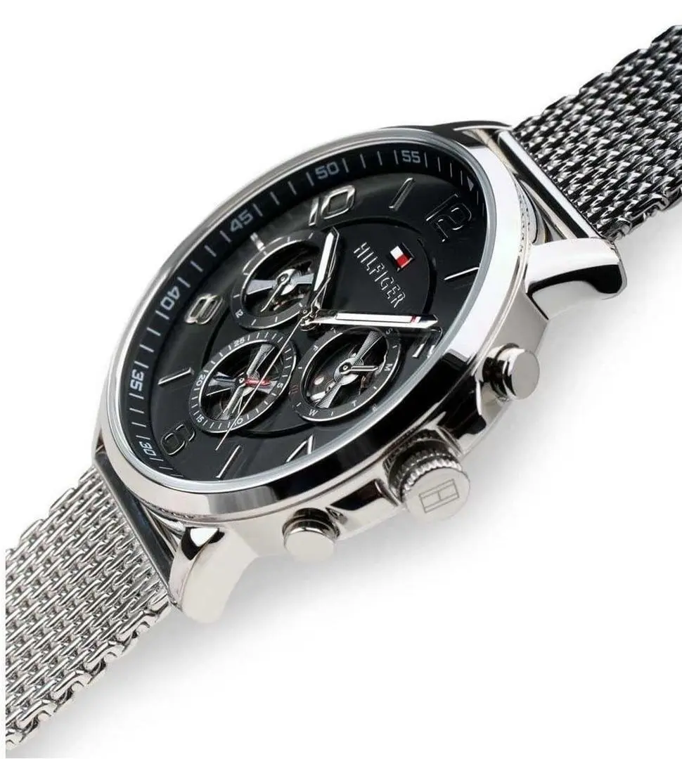 Наручные часы Tommy Hilfiger Keagan 1791292 (Silver/Black) - 3