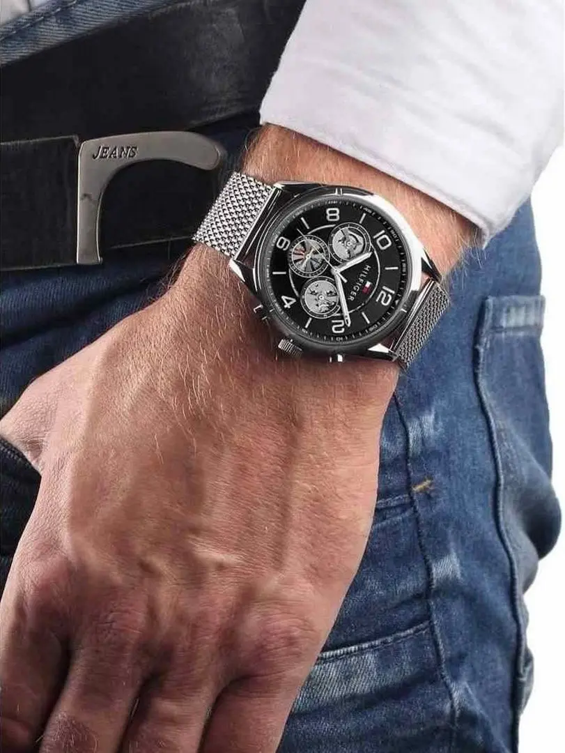 Наручные часы Tommy Hilfiger Keagan 1791292 (Silver/Black) - 5