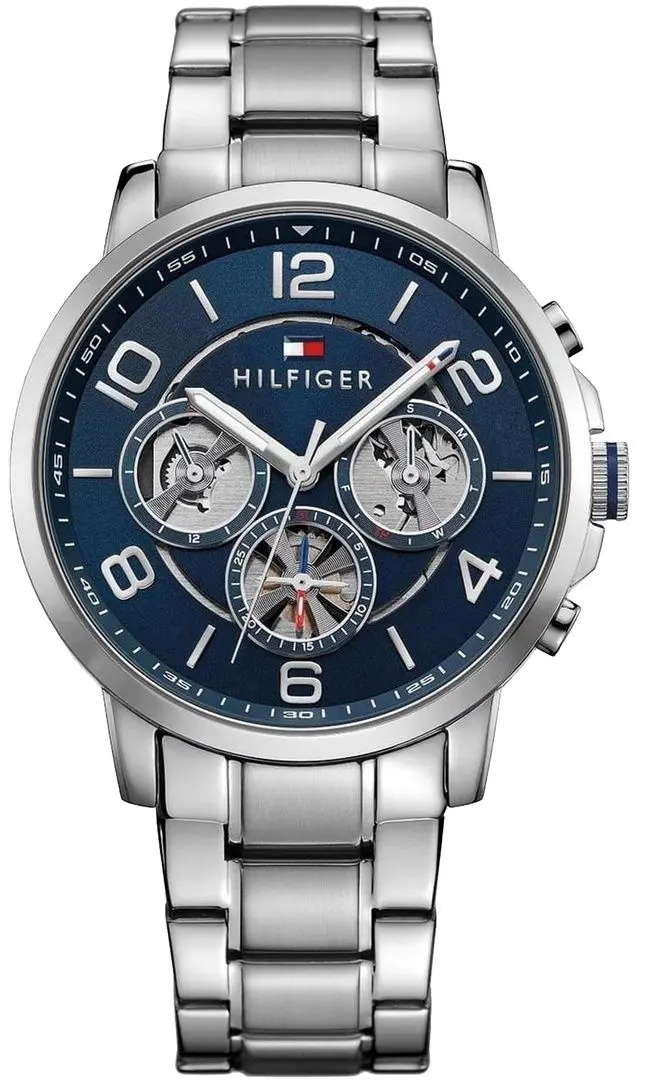 Наручные часы Tommy Hilfiger Keagan 1791293 (Silver/Blue)