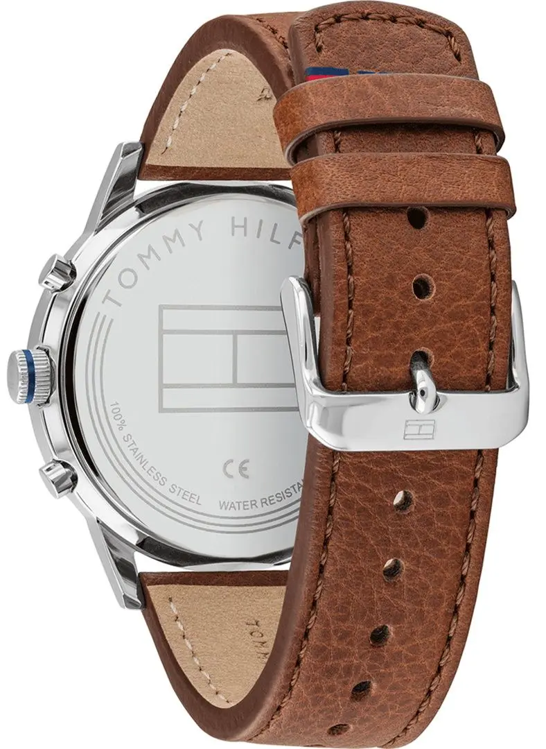 Ceas de mana Tommy Hilfiger Kyle 1791629 (Brown/Silver) - 3