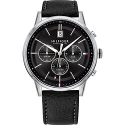 Ceas de mana Tommy Hilfiger Kyle 1791630 (Black/Silver)