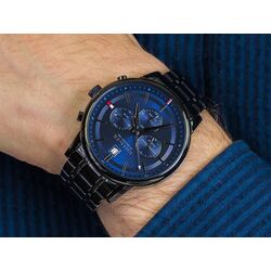 Наручные часы Tommy Hilfiger Kyle 1791633 (Black/Blue) Thumb