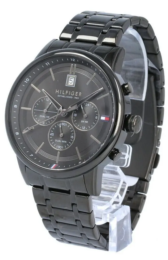 Ceas de mana Tommy Hilfiger Kyle 1791695 (Black) - 3
