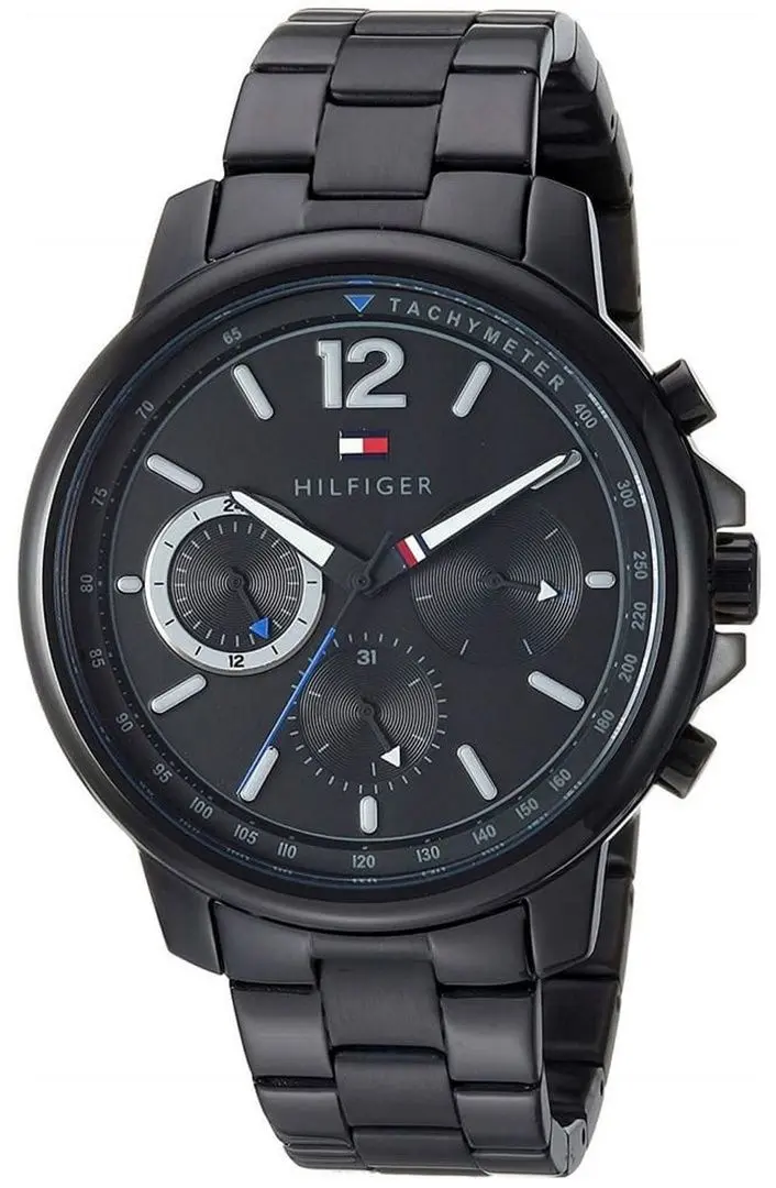 Ceas de mana Tommy Hilfiger Landon 1791529 (Black) - 2