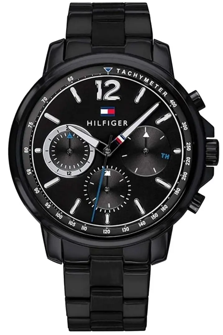 Ceas de mana Tommy Hilfiger Landon 1791529 (Black)