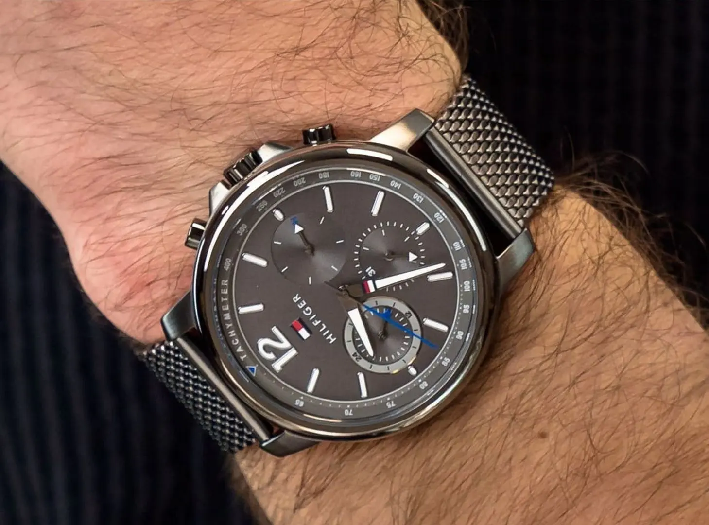 Ceas de mana Tommy Hilfiger Landon 1791530 (Grey) - 8