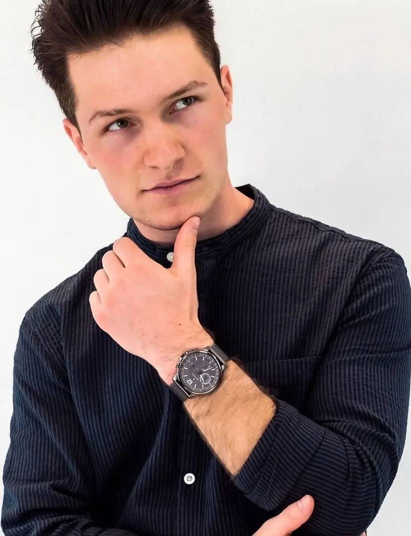 Ceas de mana Tommy Hilfiger Landon 1791530 (Grey) - 9