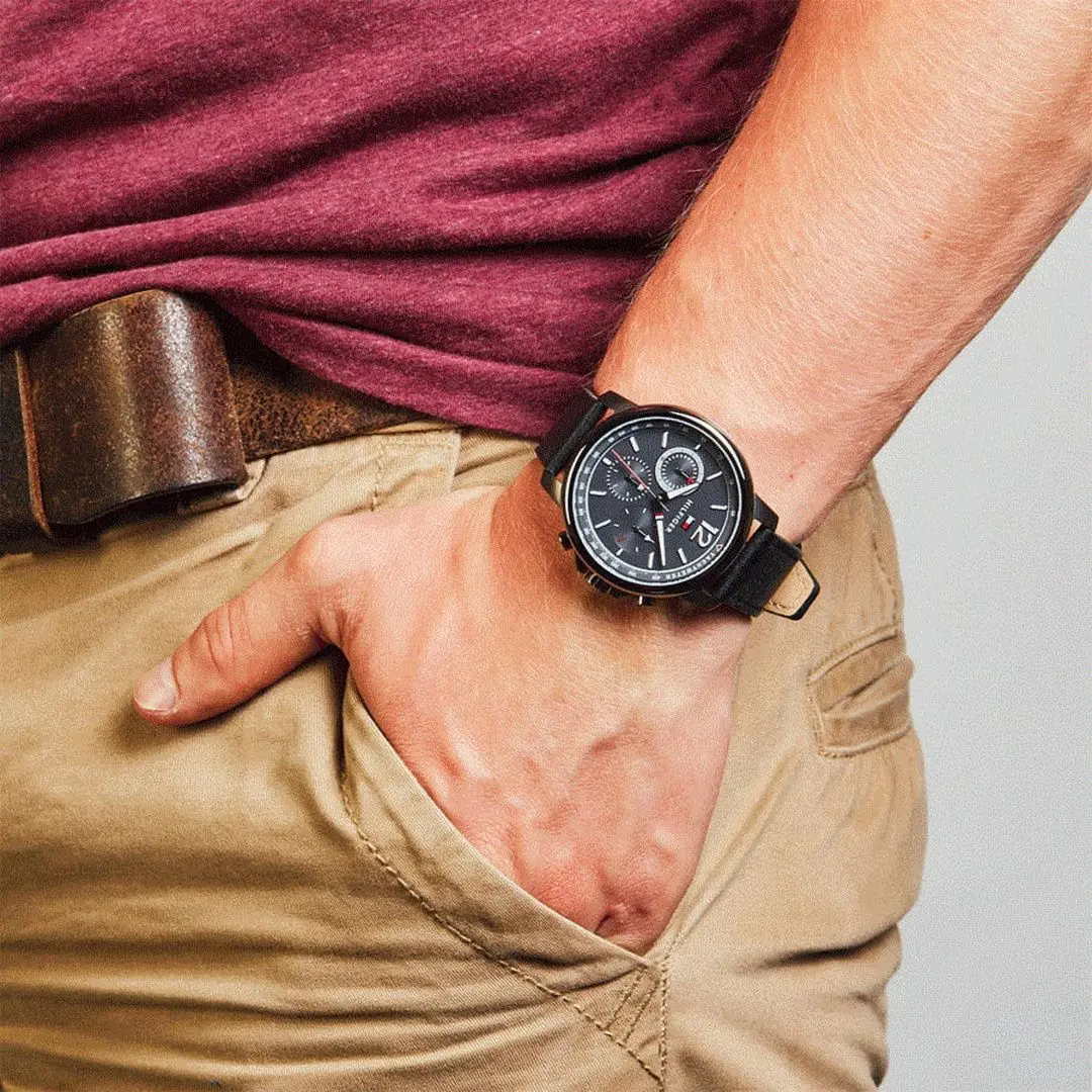 Наручные часы Tommy Hilfiger Landon 1791533 (Black) - 7