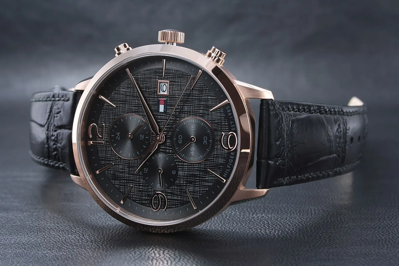 Наручные часы Tommy Hilfiger Liam 1710358 (Black) - 5