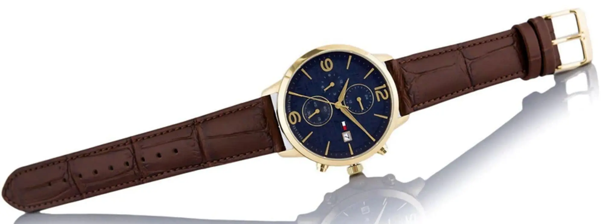 Ceas de mana Tommy Hilfiger Liam 1710359 (Brown/Blue) - 3