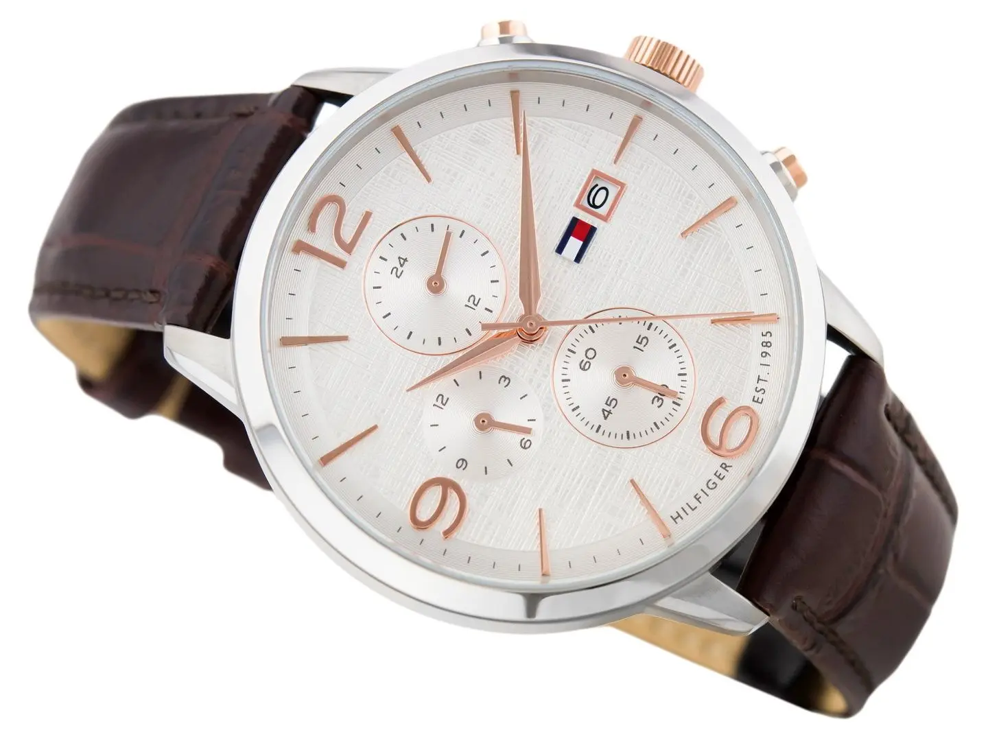 Наручные часы Tommy Hilfiger Liam 1710360 (Brown/Silver) - 2