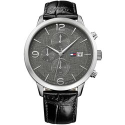 Ceas de mana Tommy Hilfiger Liam 1710361 (Black/Silver)