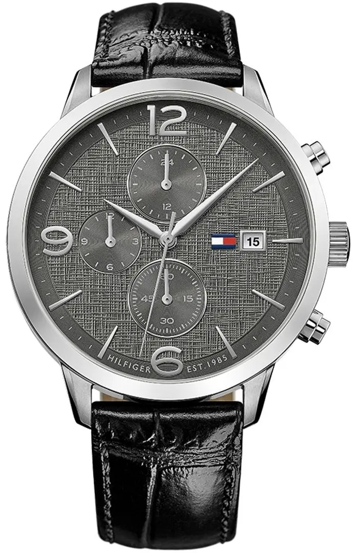 Ceas de mana Tommy Hilfiger Liam 1710361 (Black/Silver)