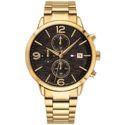 Ceas de mana Tommy Hilfiger Liam 1710362 (Gold/Black)