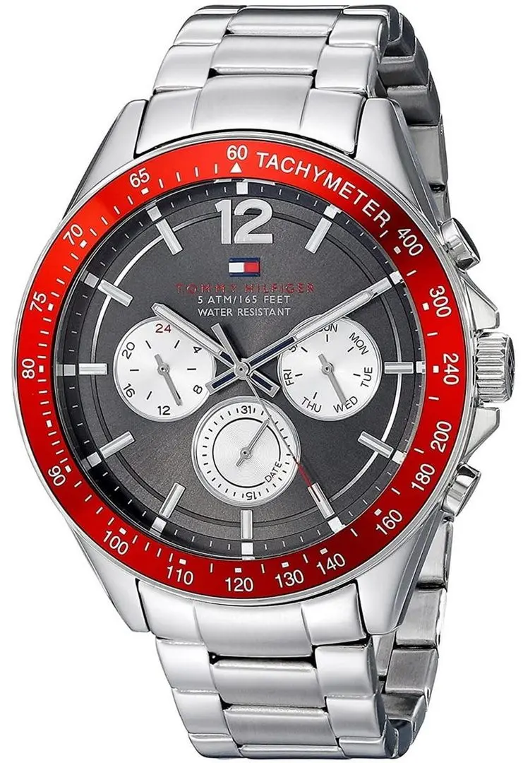 Наручные часы Tommy Hilfiger Luke 1791122 (Silver/Red) - 2