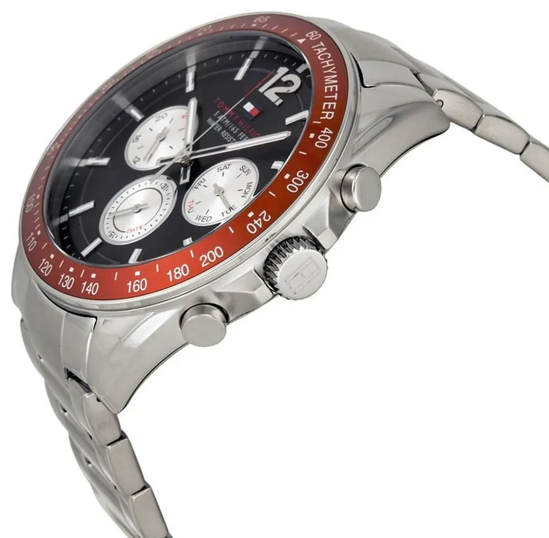 Наручные часы Tommy Hilfiger Luke 1791122 (Silver/Red) - 3