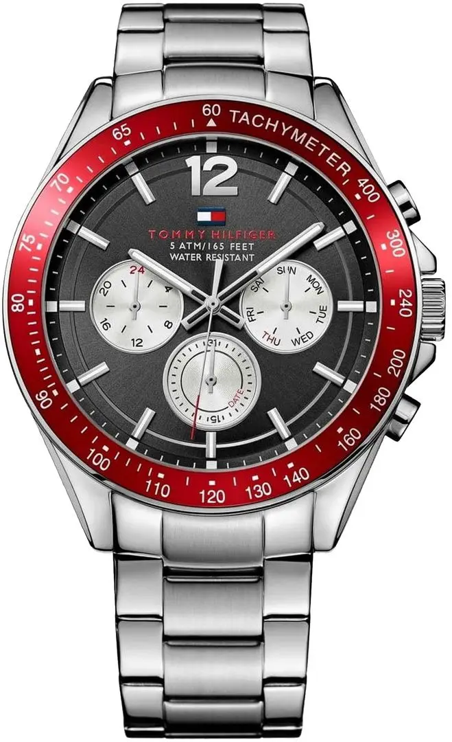Наручные часы Tommy Hilfiger Luke 1791122 (Silver/Red)