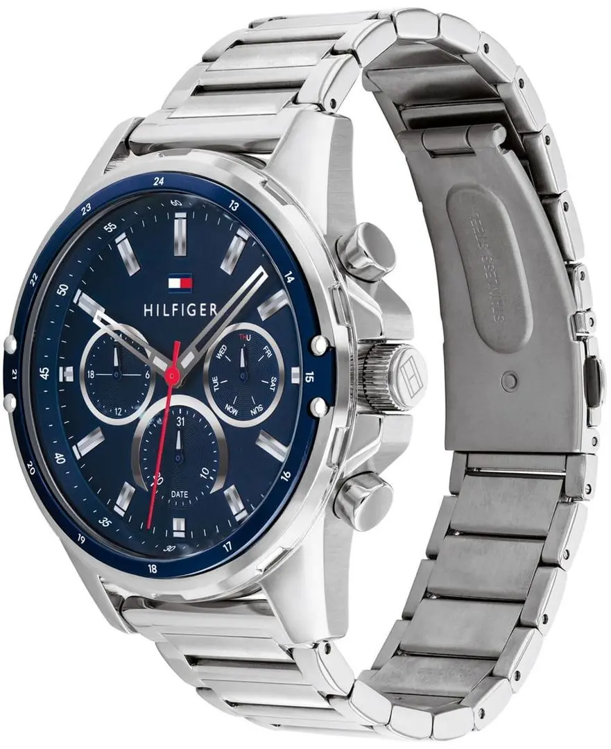 Ceas de mana Tommy Hilfiger Mason 1791788 (Silver/Blue) - 2