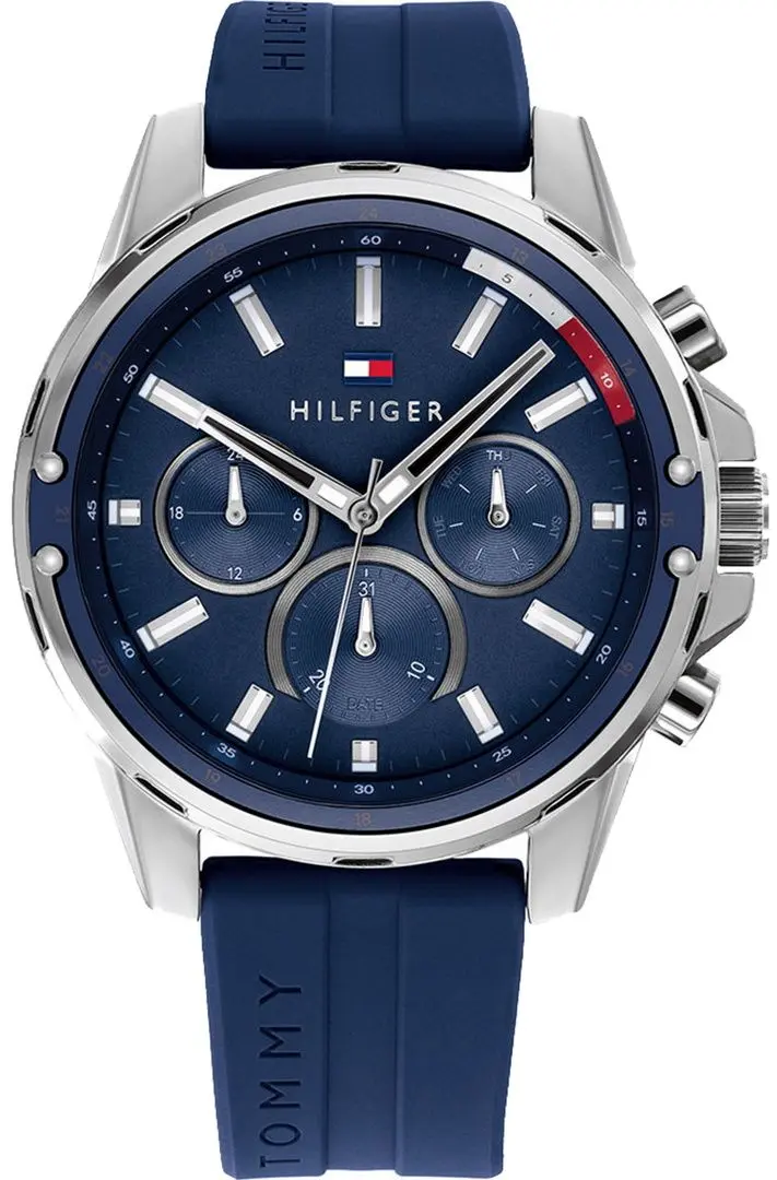 Ceas de mana Tommy Hilfiger Mason 1791791 (Blue/Silver)