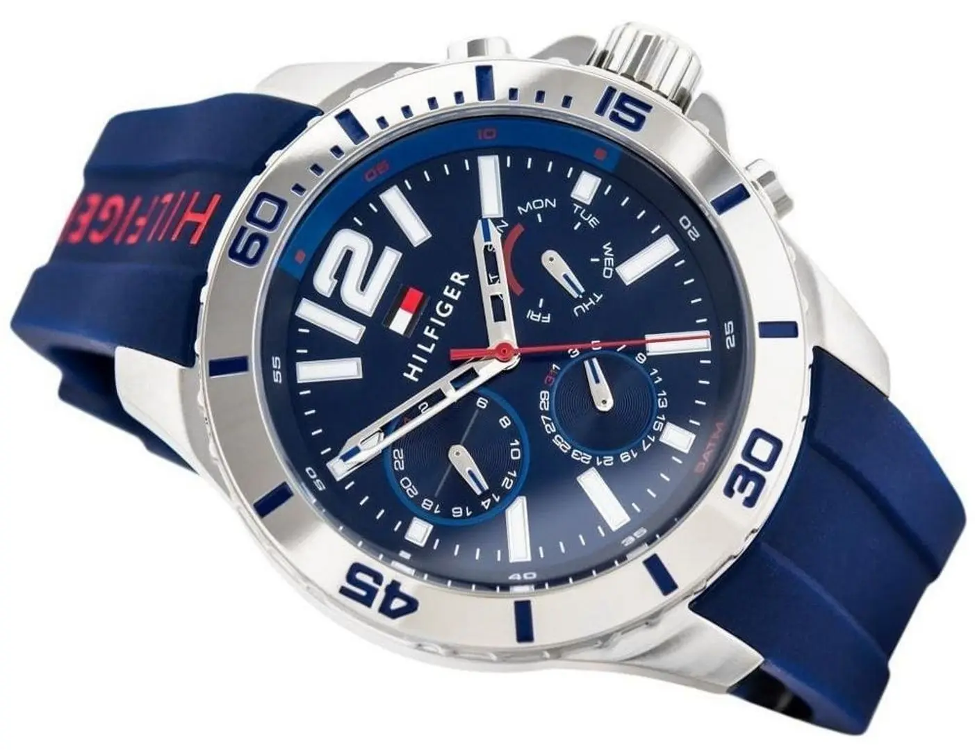 Наручные часы Tommy Hilfiger Nolan 1791142 (Blue/Silver) - 4