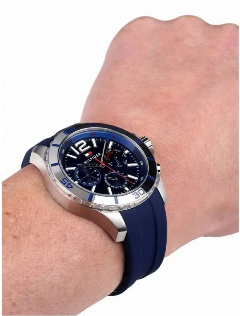 Наручные часы Tommy Hilfiger Nolan 1791142 (Blue/Silver) - 6