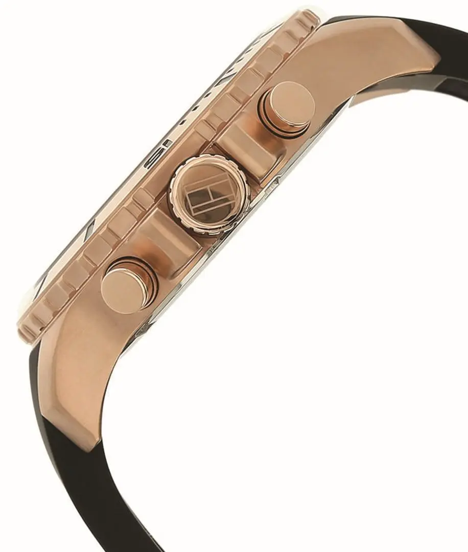 Наручные часы Tommy Hilfiger Nolan 1791145 (Black/Rose Gold) - 4