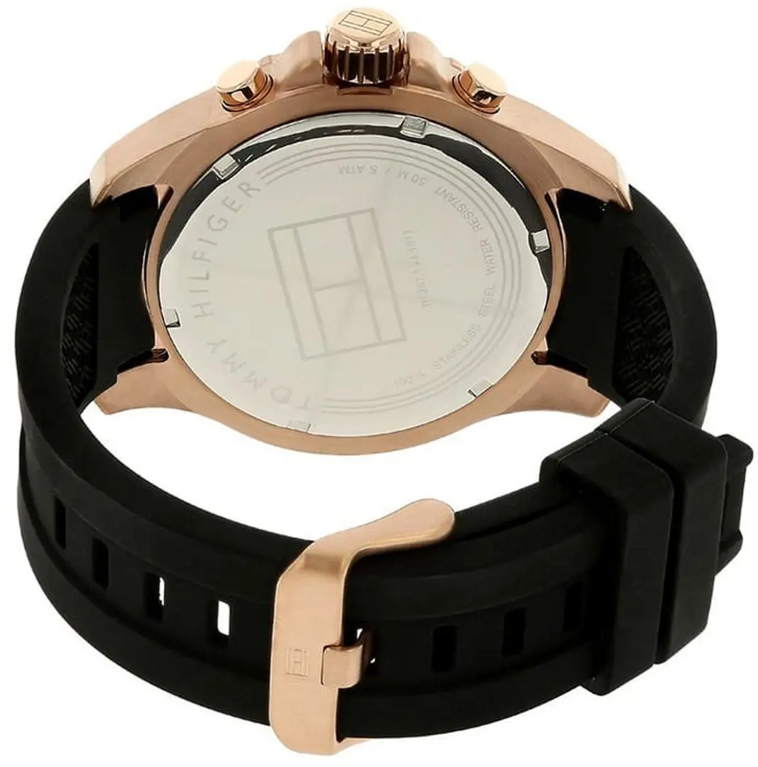Наручные часы Tommy Hilfiger Nolan 1791145 (Black/Rose Gold) - 5