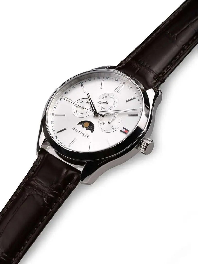 Наручные часы Tommy Hilfiger Oliver 1791304 (Brown/Silver) - 4