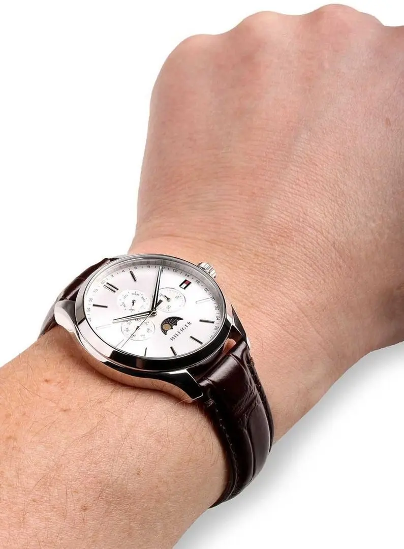 Наручные часы Tommy Hilfiger Oliver 1791304 (Brown/Silver) - 6