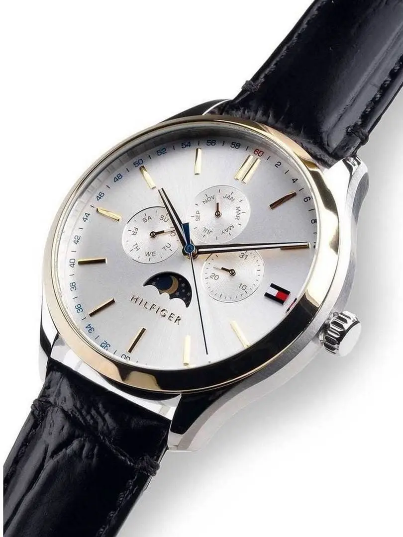 Наручные часы Tommy Hilfiger Oliver 1791305 (Black/Silver) - 4