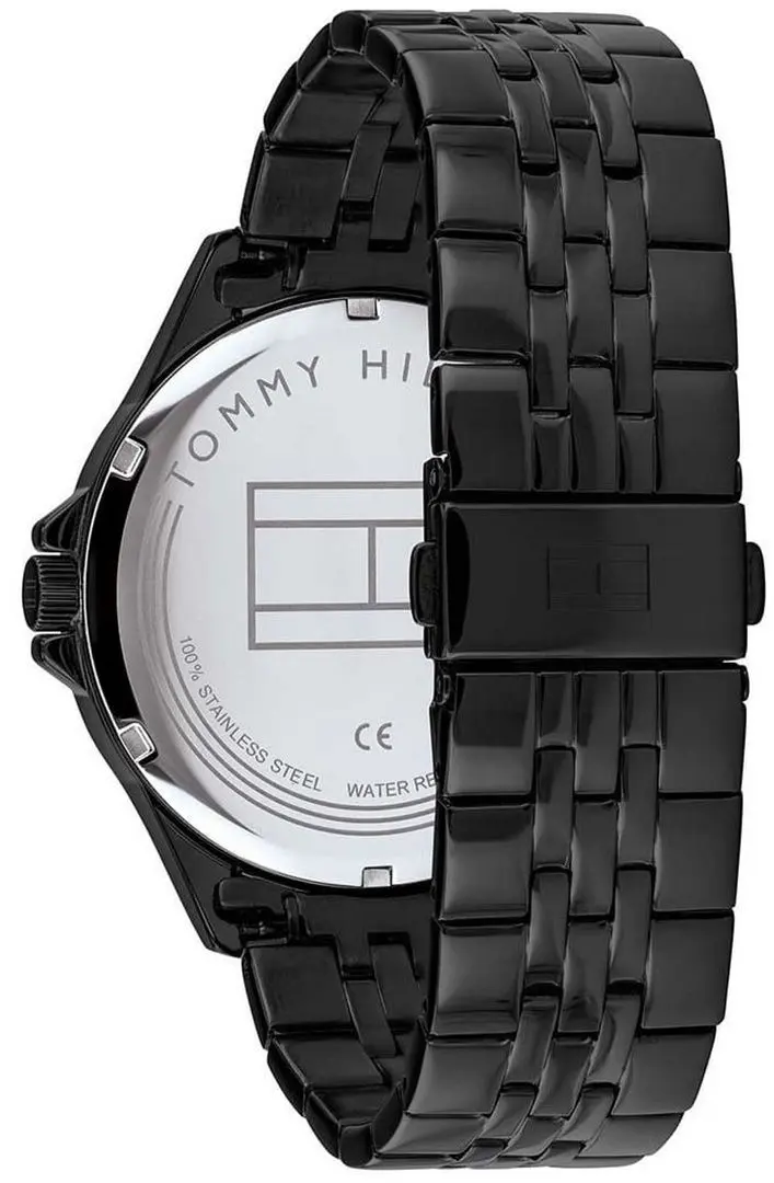 Ceas de mana Tommy Hilfiger Shawn 1791611 (Black) - 5