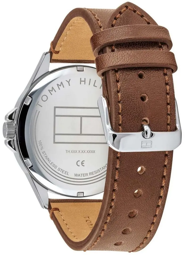 Ceas de mana Tommy Hilfiger Shawn 1791614 (Brown/Silver) - 5