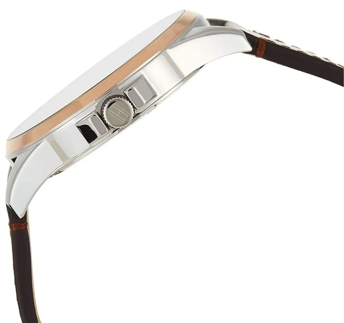 Ceas de mana Tommy Hilfiger Shawn 1791615 (Dark Brown/Rose Gold) - 4