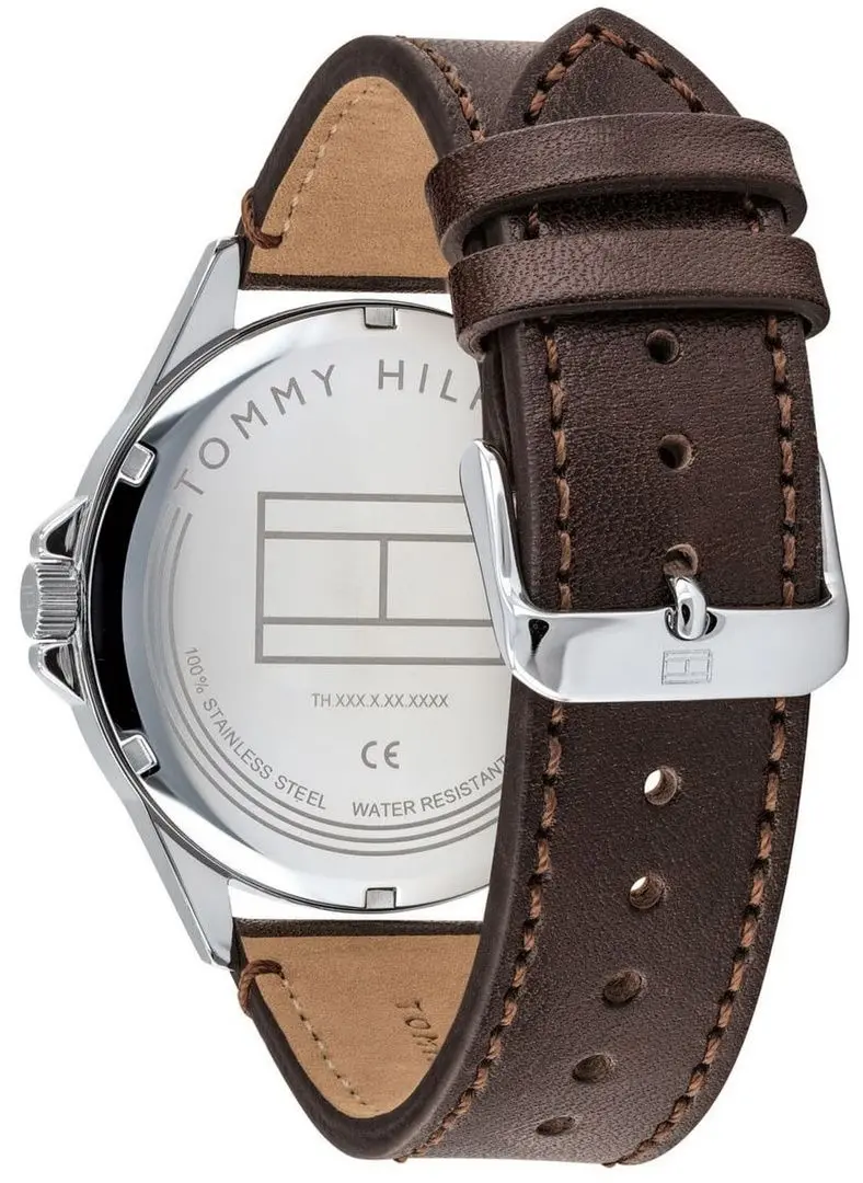 Ceas de mana Tommy Hilfiger Shawn 1791615 (Dark Brown/Rose Gold) - 5