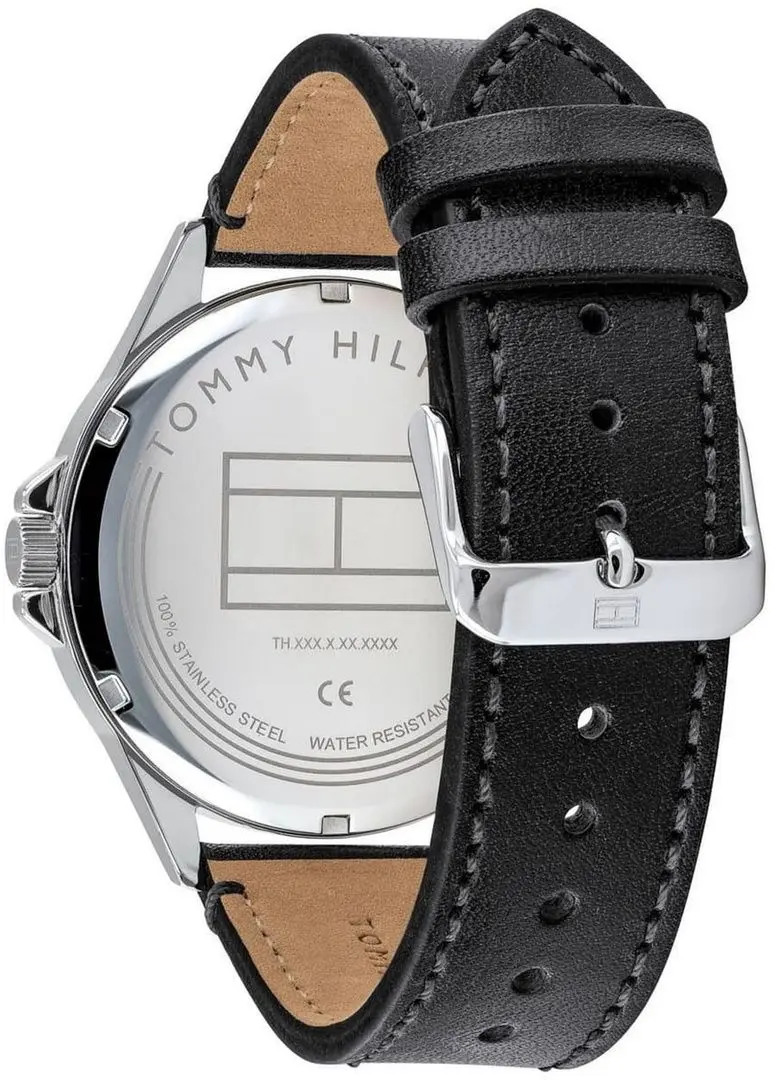 Ceas de mana Tommy Hilfiger Shawn 1791616 (Black/Silver) - 4