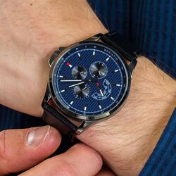 Ceas de mana Tommy Hilfiger Shawn 1791616 (Black/Silver) Thumb