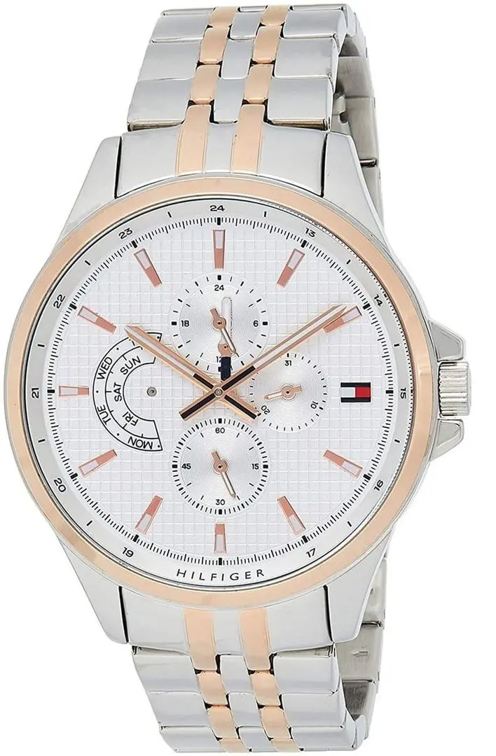 Ceas de mana Tommy Hilfiger Shawn 1791617 (Silver/Rose Gold) - 2