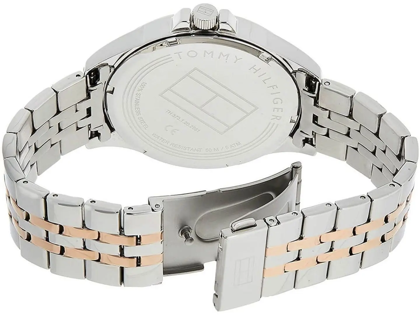 Ceas de mana Tommy Hilfiger Shawn 1791617 (Silver/Rose Gold) - 4