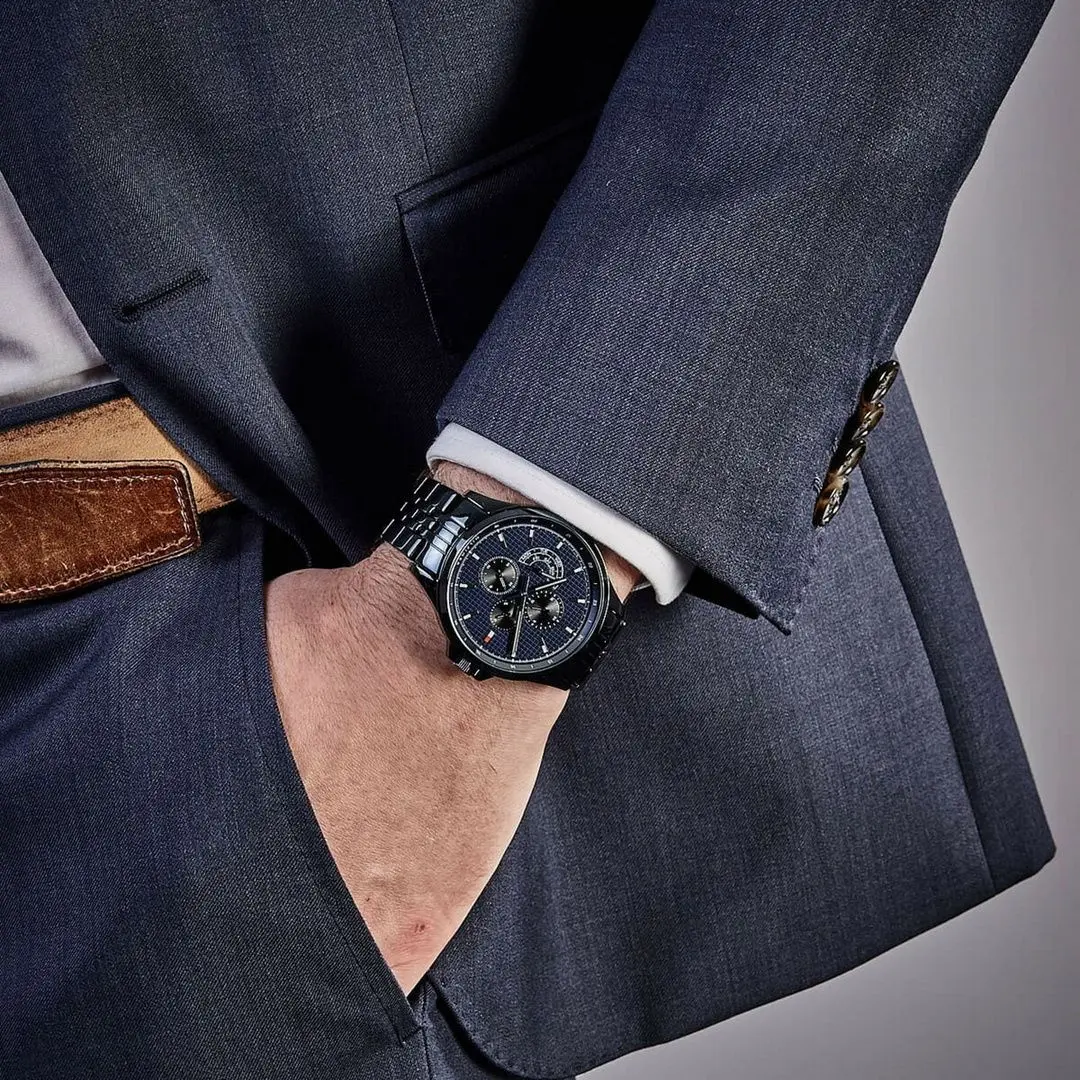 Наручные часы Tommy Hilfiger Shawn 1791618 (Blue) - 6